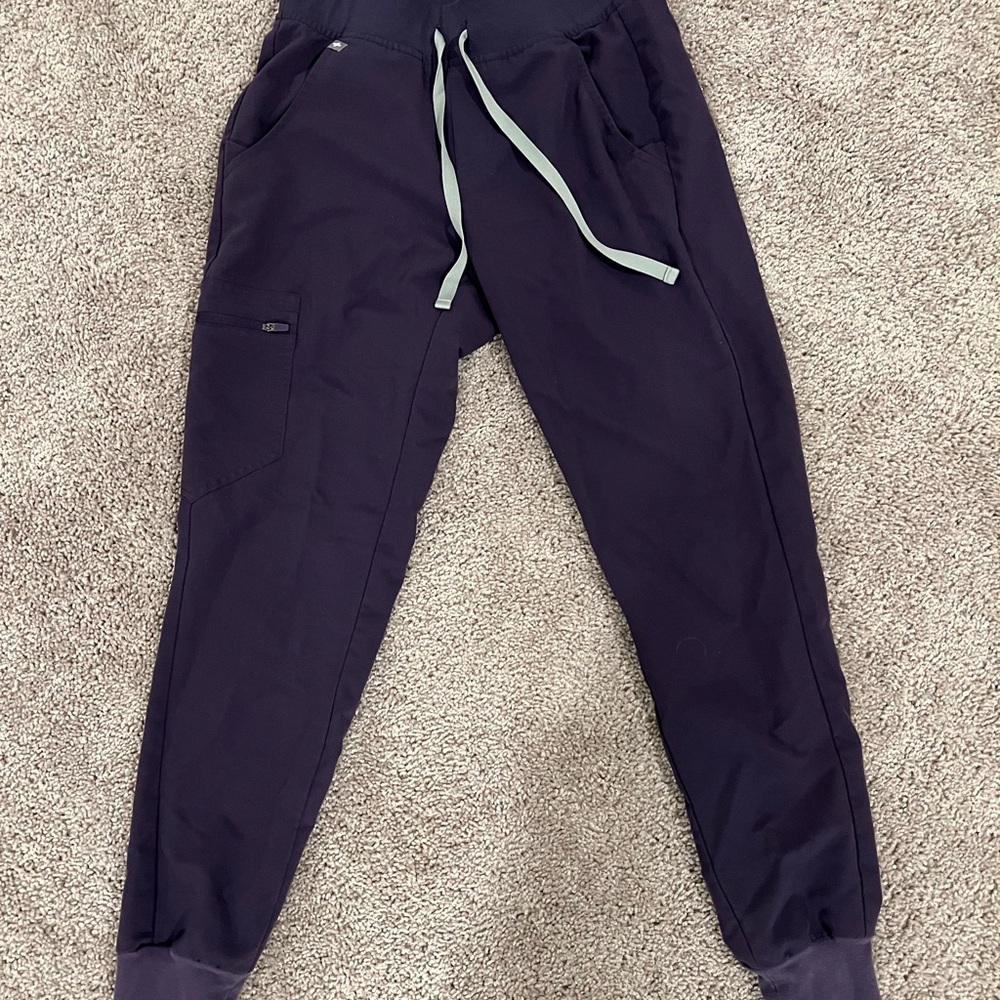 FIGS: Purple Shadow Zamora Jogger Scrub Pants